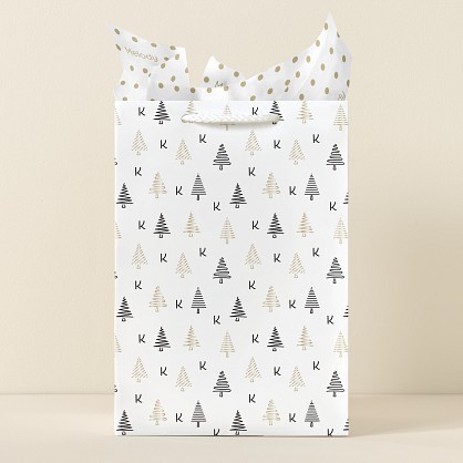Modern Tree Gift Bag