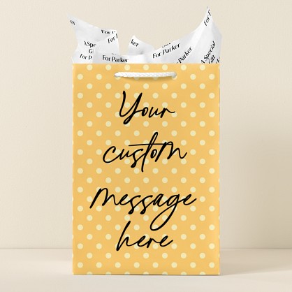 Polka Dot Perfection Gift Bag