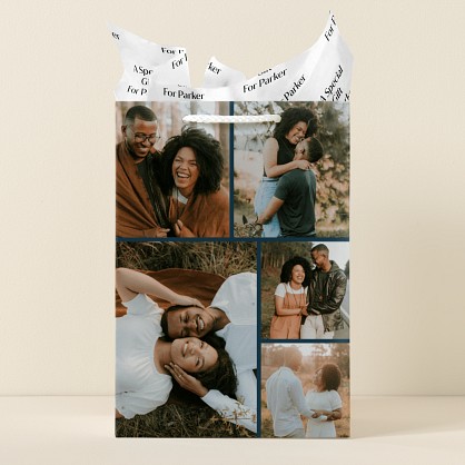 Photo Collage Gift Bag