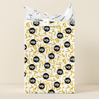 Colorful Confetti Gift Bag