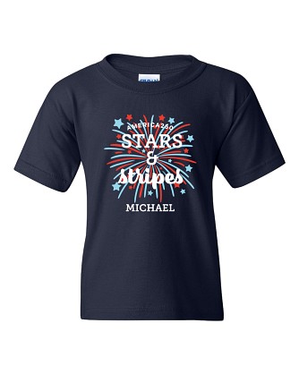 America250™ Fireworks Gildan® Youth T-Shirt