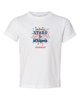 America250™ Fireworks BELLA+CANVAS Toddler T-Shirt