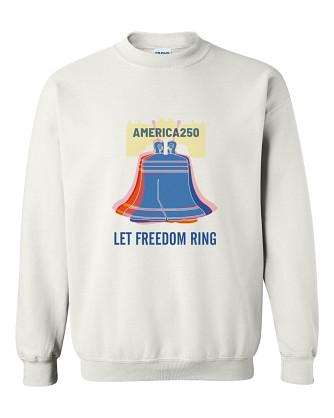 America250™ Liberty Bell Gildan® Men's Crewneck Sweatshirt