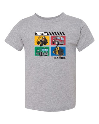 Tonka Colorful Squares Bella + Canvas Toddler T-shirt