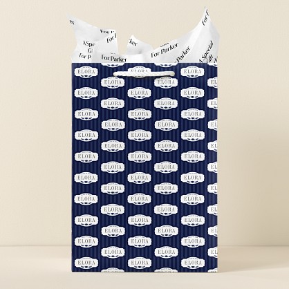 Classic Crest Gift Bag