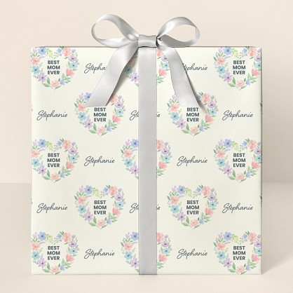 From the Heart Mother's Day Wrapping Paper