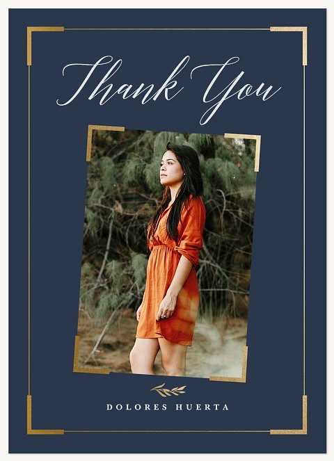 Elegant Album Thank You Cards 