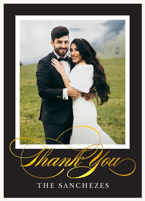 Uptown Tradition Wedding Thank You Cards