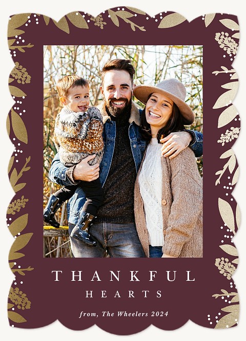 Thankful Hearts Thanksgiving Cards