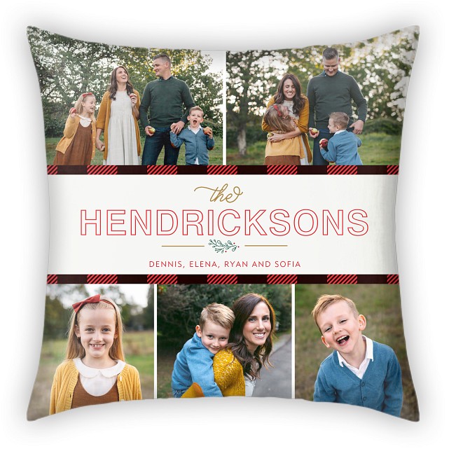 Holly Days Custom Pillows