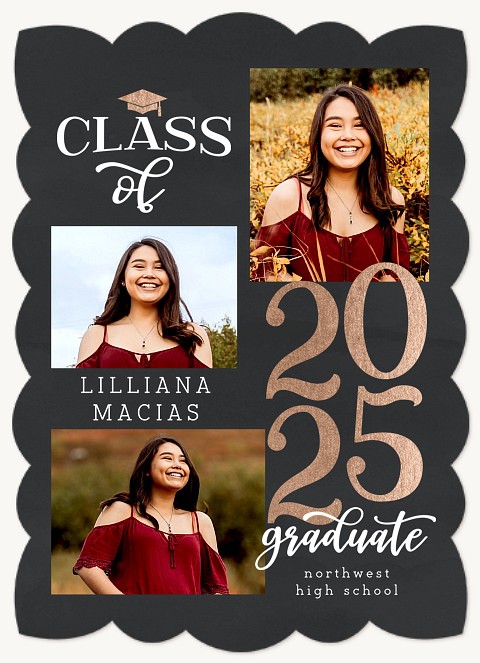 Classic Grad Mix Graduation Announcements