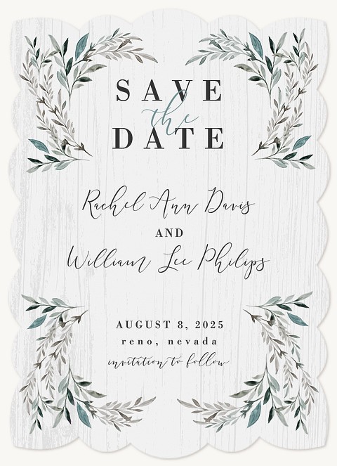 Vineyard Save the Date Cards