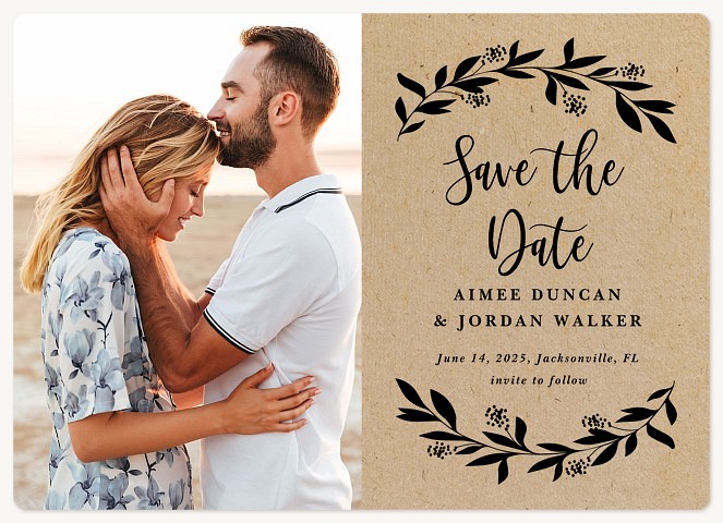 Kraft Branches Save the Date Magnets