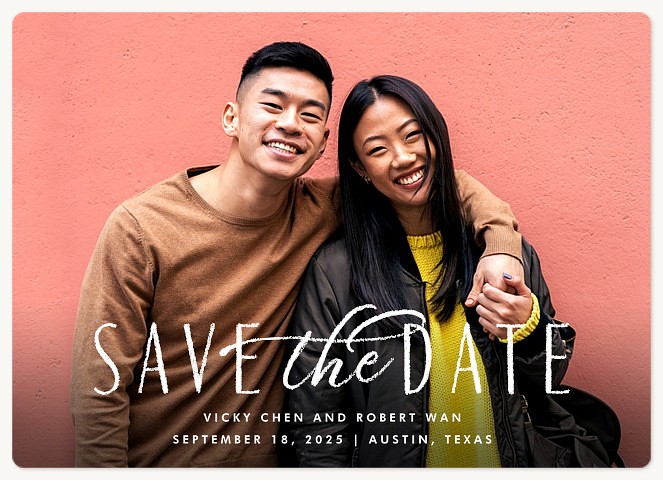 Handwritten Mix Save the Date Magnets