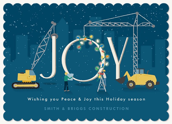 Building Joy Business Holiday Cards