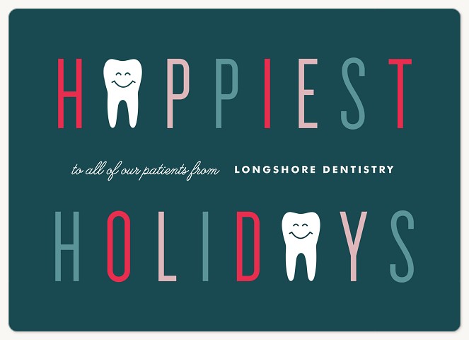 Happy Teeth Holiday & Christmas Magnet Cards