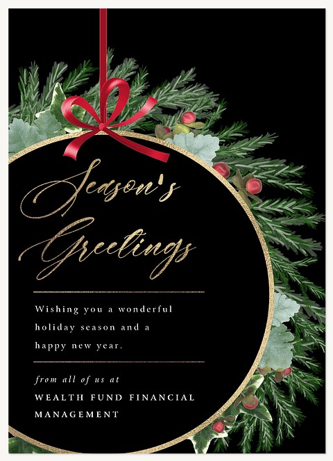 Classic Greetings Business Holiday Cards