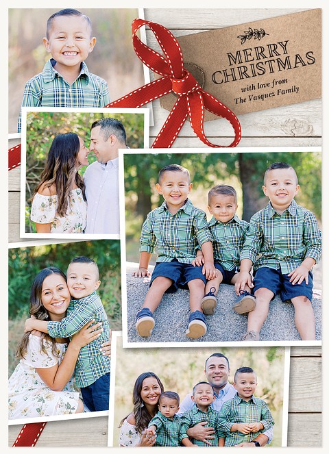 Farmhouse Tag Christmas Cards