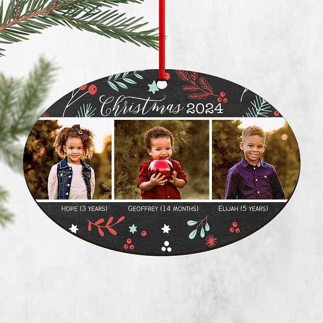 Winter Milestones Personalized Ornaments