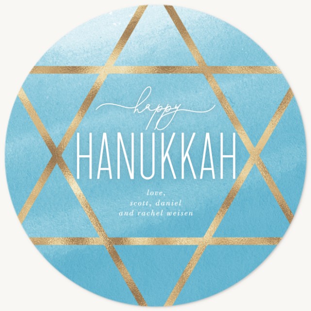 Star Hanukkah Cards