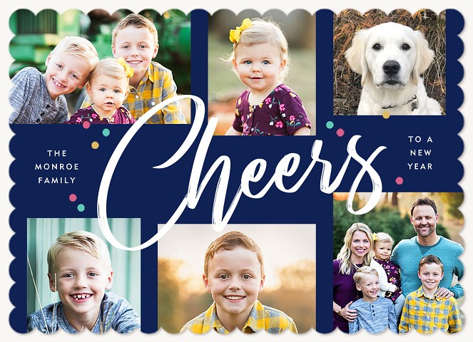 Big Cheer Photo Holiday Cards