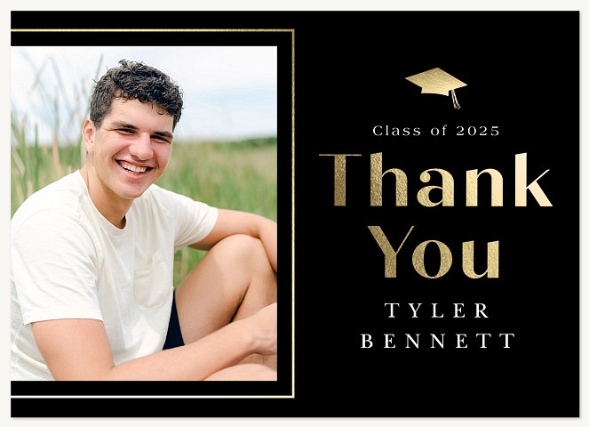 Honorable Grad Graduation Thank You Cards