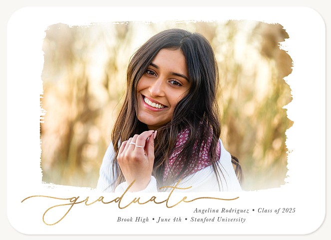 Painterly Scholar Graduation Announcements