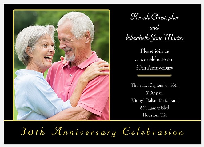 Still In Love Anniversary Invitations