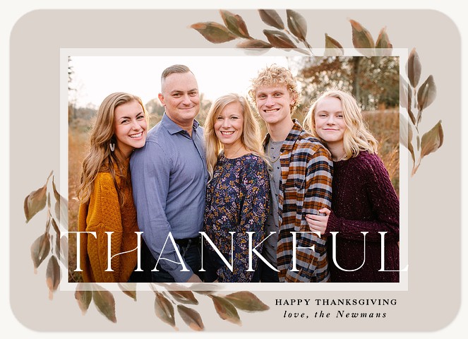 Fall Sprigs Thanksgiving Cards