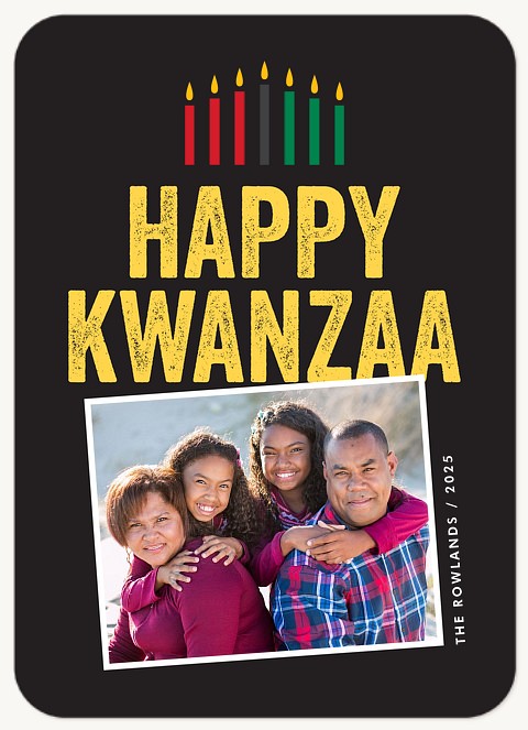 Kwanzaa Lights Kwanzaa Cards