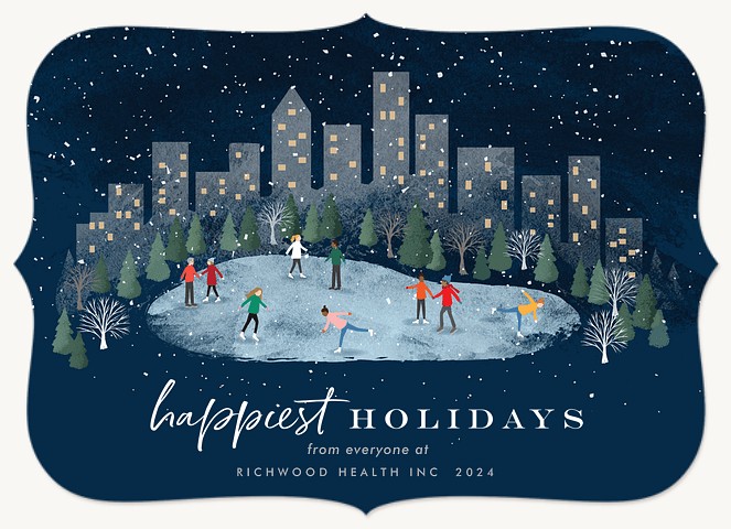 City Skate Business Holiday Cards