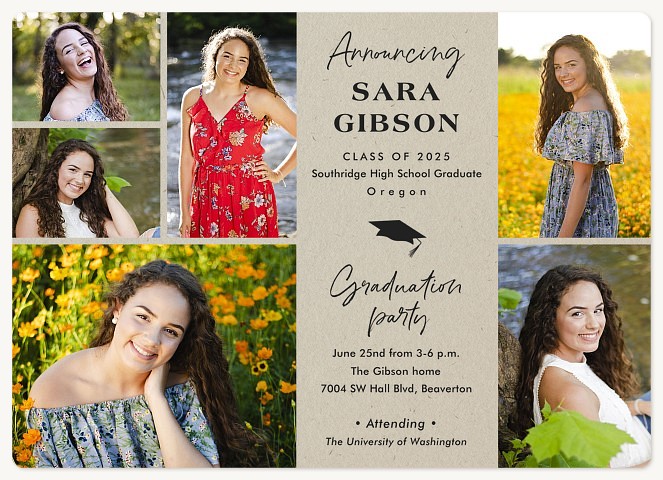 Artisan Kraft Graduation Cards