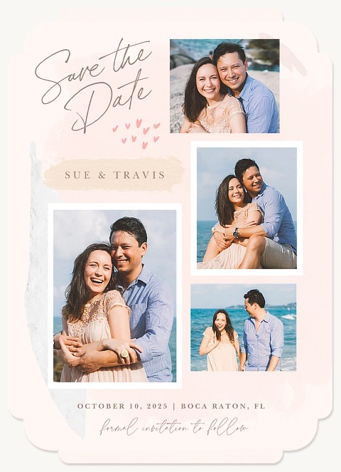 Heartfelt Promise Save the Date Cards