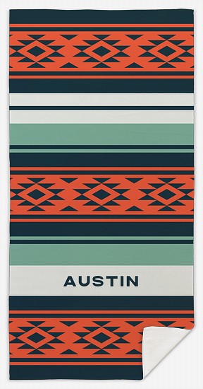 Southwest Stripes Custom Beach Towels