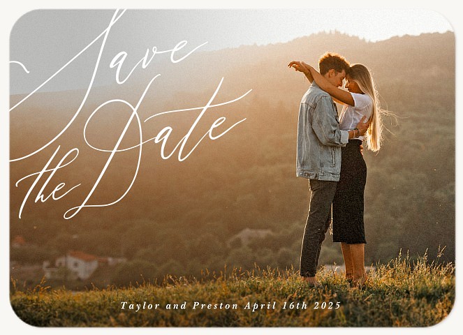 Full Of Love Save the Date Cards