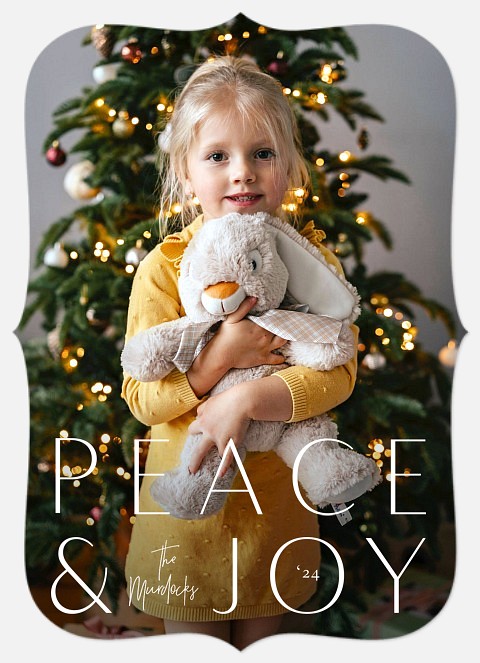 Classico Holiday Photo Cards