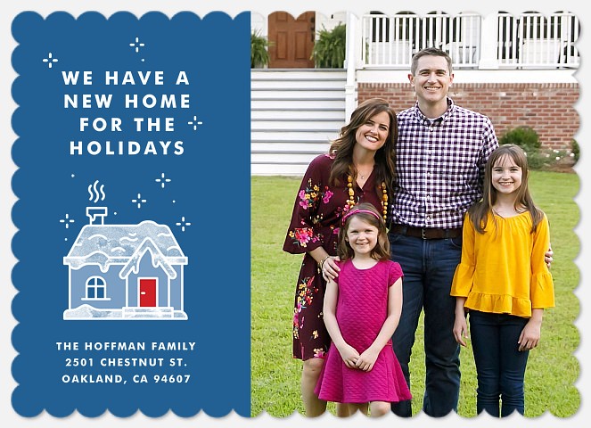Snow Place Like Home Holiday Photo Cards