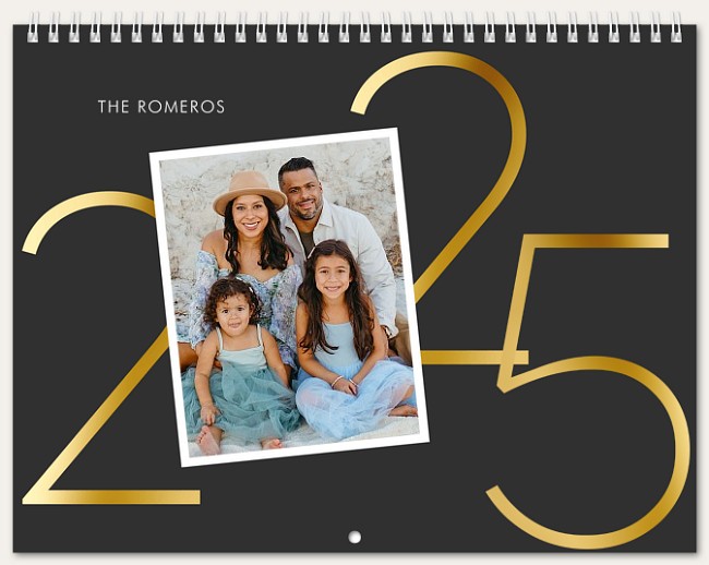 Golden Year Calendar Personalized Photo Calendars