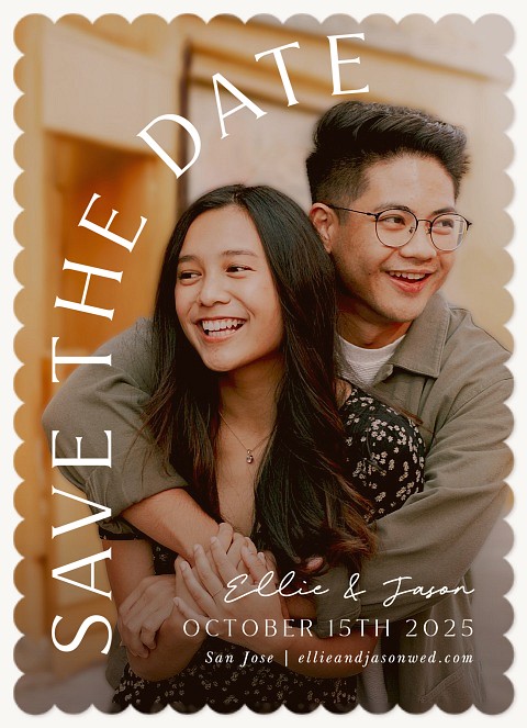 Modern Filter Save the Date Cards