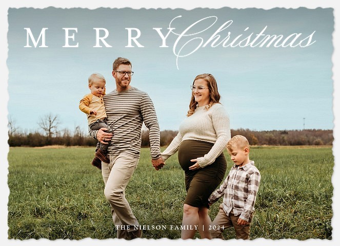 Traditional Mix Holiday Photo Cards