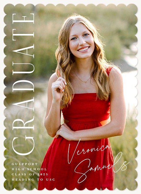 Corner Signature Graduation Cards