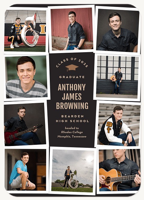 Snapshot Frames Graduation Cards