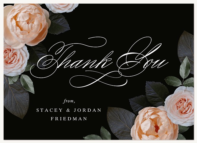 Studio Floral Wedding Thank You Cards