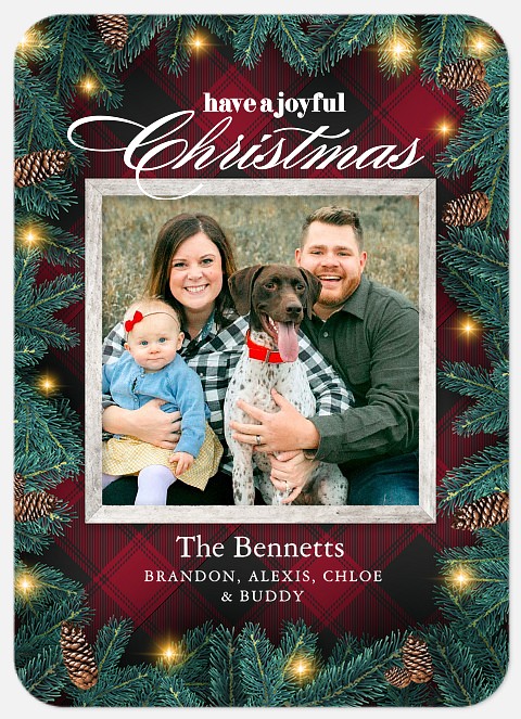 Forest Traditons Holiday Photo Cards