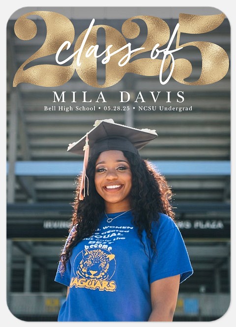 Sparkling Year Graduation Cards