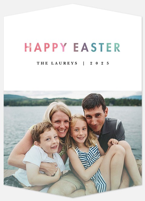 Watercolor Easter Easter Photo Cards