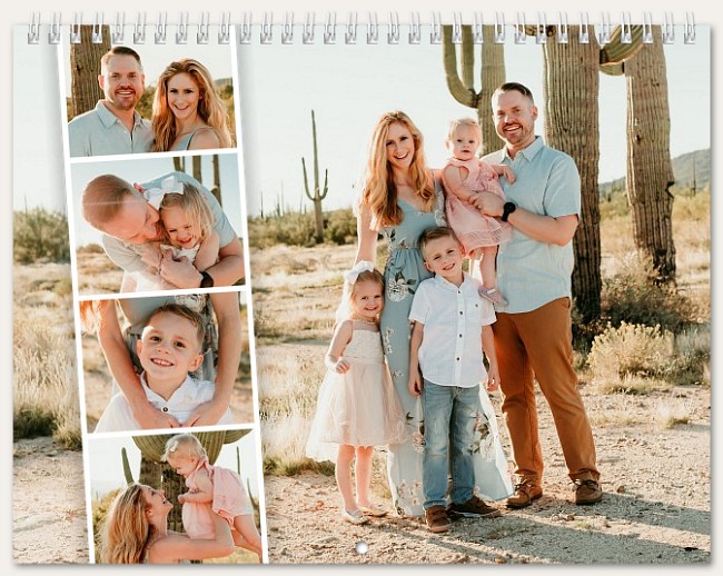 Snapshot Strip Personalized Photo Calendars