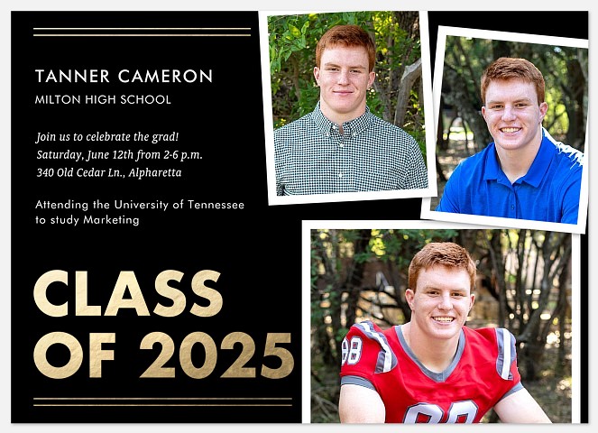 In Bold Graduation Cards