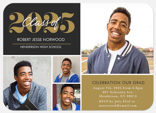 Notable Year Graduation Cards