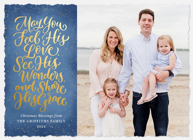 Wonders of Love Holiday Photo Cards